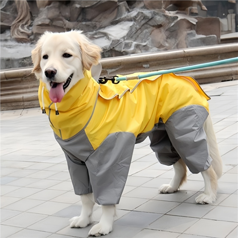 Dog Raincoat - في الهواء الطلق الكلب معطف واق