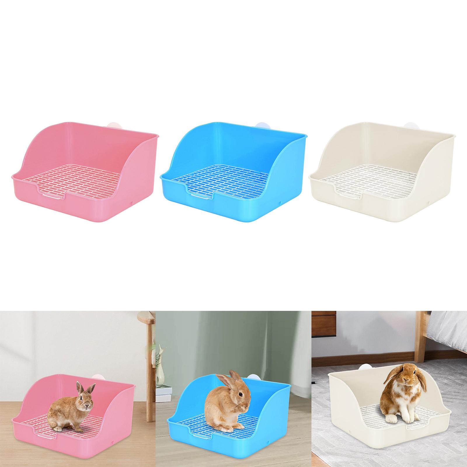 Pet Supplies Outlet - مستطيل أرنب الحيوانات الأليفة صندوق القمامة