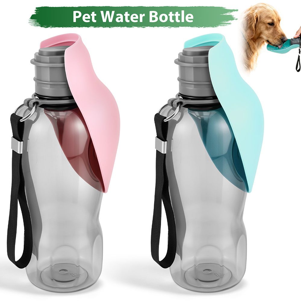 Pet Supplies Hours - زجاجة ماء للكلاب سعة 800 مل،