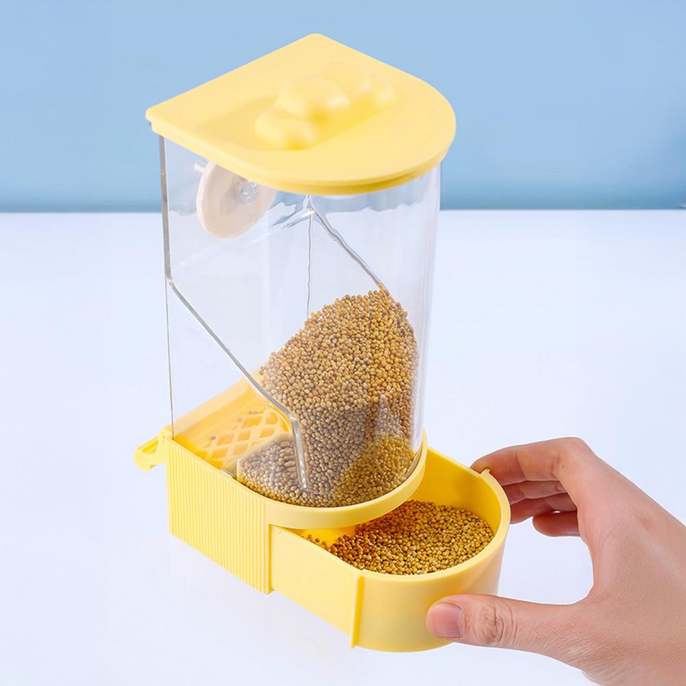 Bird Cage Parrot - موزع طعام أوتوماتيكي للببغاء مضاد للتناثر