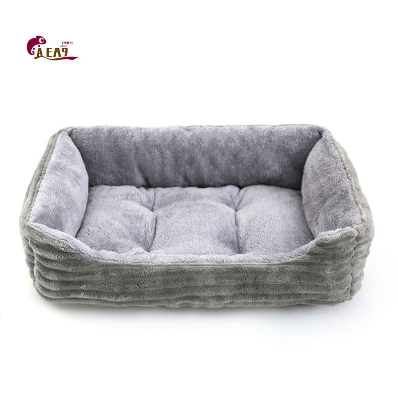 Pet X Supplies & Tack Photos - سرير كلاب رمادي AEA9، فراش مربع