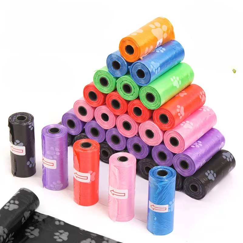Poop Bag Dispenser - 1-4 رول أكياس فضلات الحيوانات الأليفة،