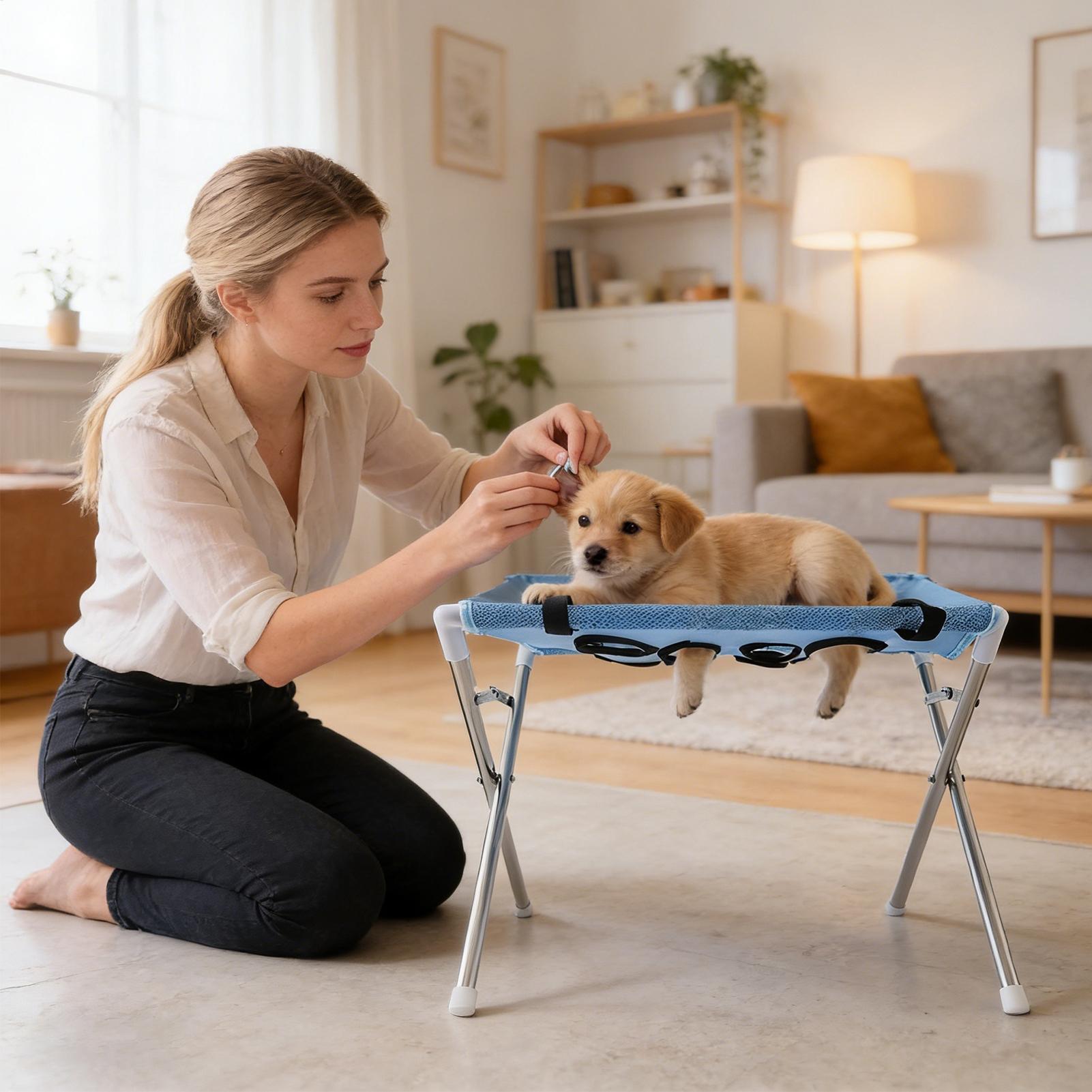 حامل أرجوحة قابل للطي لتنظيف ا - مراجعة Pet Supplies Outlet وسعره
