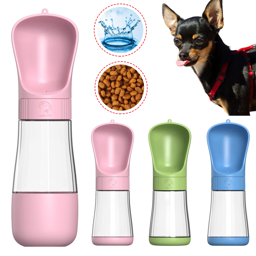 2 في 1 زجاجة ماء الكلب المحمول - مراجعة Pet Supplies Hours وسعره