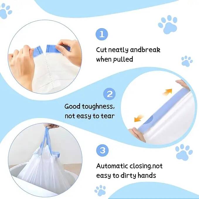أكياس متينة لصندوق فضلات القطط - مراجعة Pet X Supplies & Tack Photos وسعره