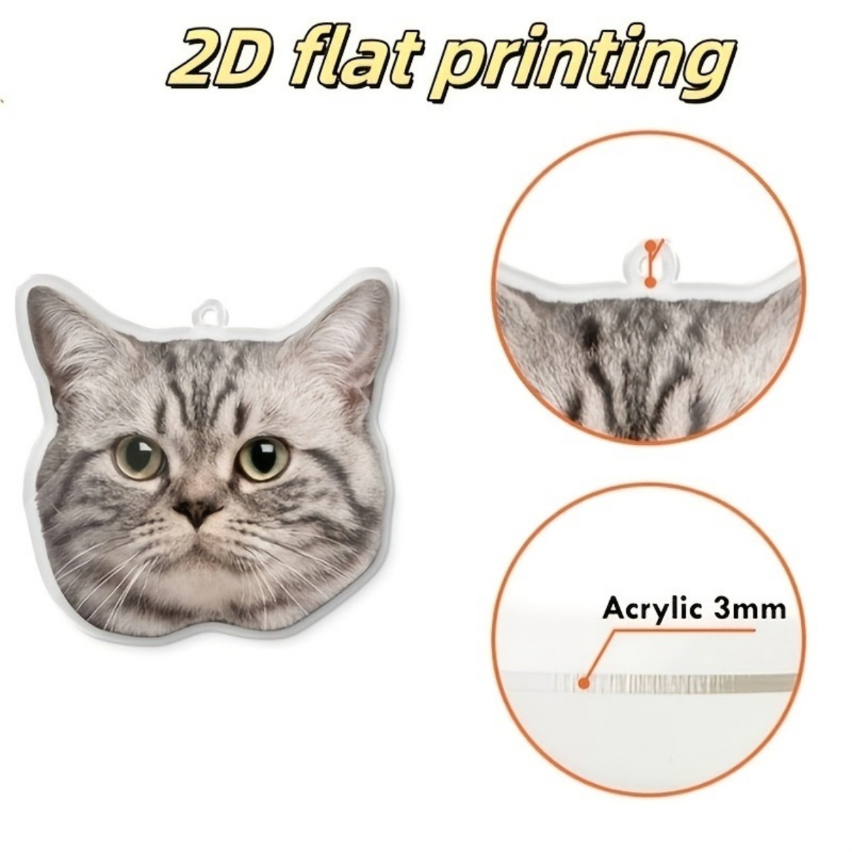 سلسلة مفاتيح مخصصة بالصور - حل - مراجعة Pet Supplies Outlet وسعره