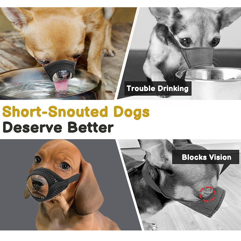 كمامة شبكية للكلاب ذات الأنف ا - مراجعة Pet Supplies Hours وسعره