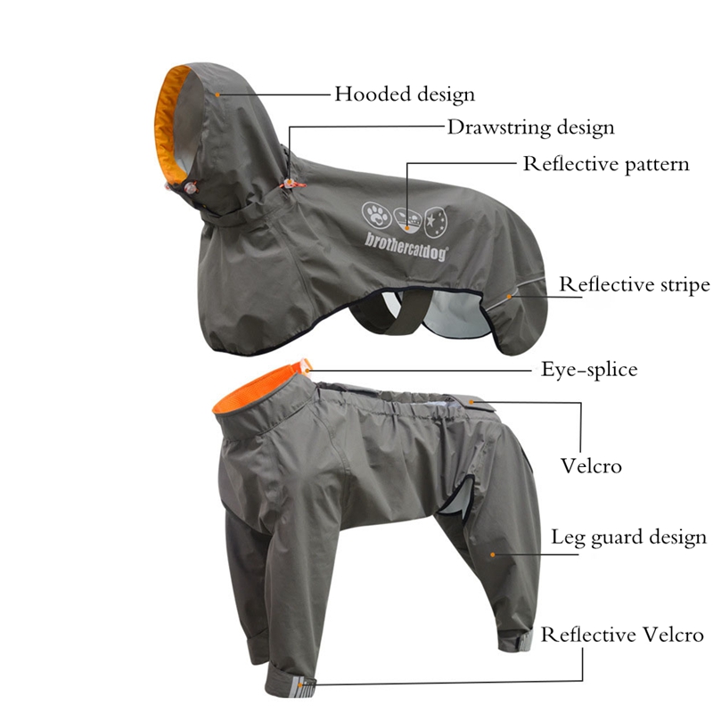 مقاوم للماء معطف واق من المطر  - مراجعة Dog Raincoat وسعره