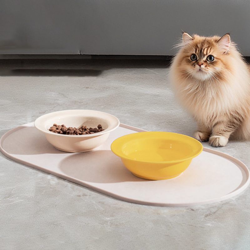 سجادة تغذية بيضاوية للحيوانات  - مراجعة Pet Supplies Hours وسعره
