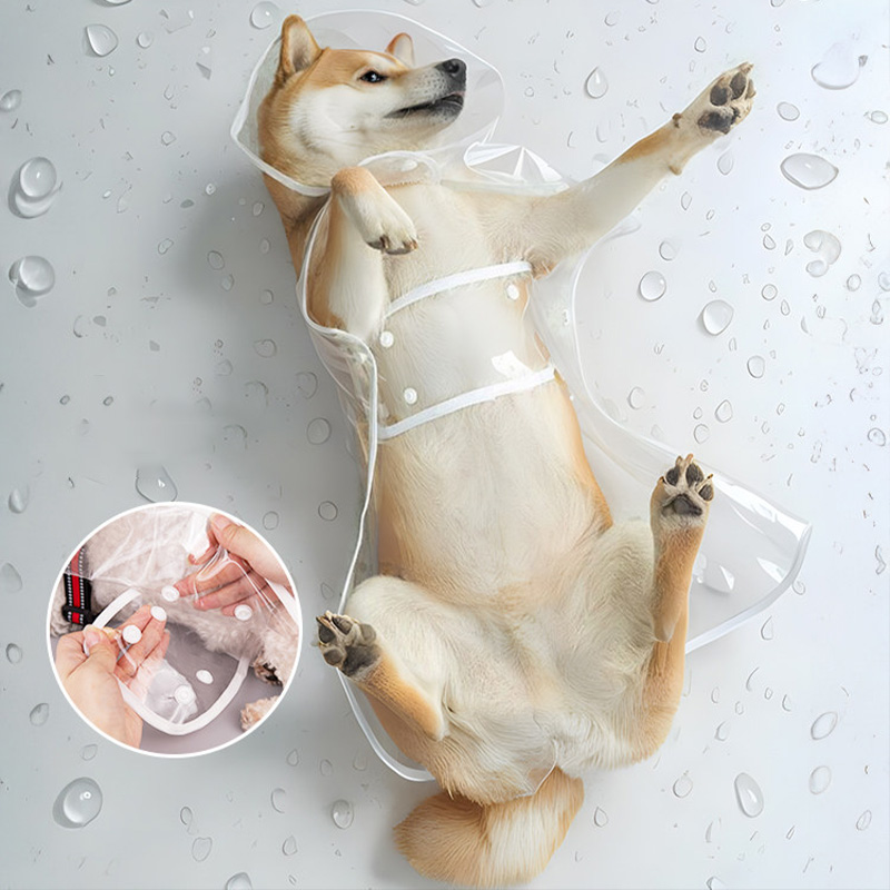 معطف واق من المطر للحيوانات ال - مراجعة Dog Raincoat وسعره