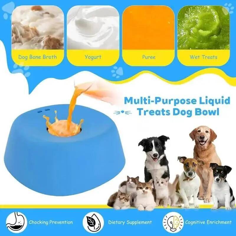 وعاء لعق للكلاب مع كرة تفاعلية - مراجعة Pet Supplies Hours وسعره